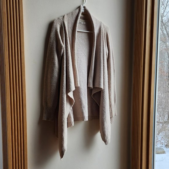 Old Navy Cream Angled Open Cardigan Size XS - Picture 3 of 16